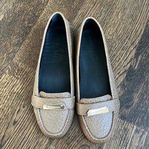 New Burberry leather loafers